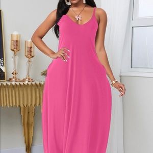 Light Pink Maxi Dress